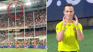 New fan-shot angle emerges after controversial AFL review
