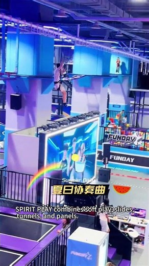 Mall Family Fun Center Concept with Soft Adventure Areas