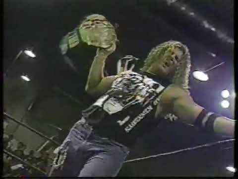 The Pitbulls W/ Francine (c) vs Raven & Stevie Richards W/ Beulah *Titles* (ECW Hardcore TV 8/8/95)