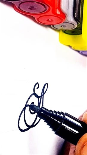 Can you write 'S' like this? ✍️ #Shorts #Calligraphy#art