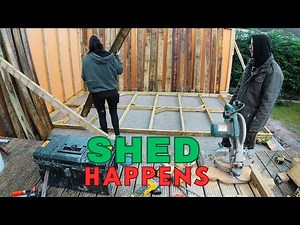 SHED HAPPENS - BUILDING A BOAT WORKSHOP!