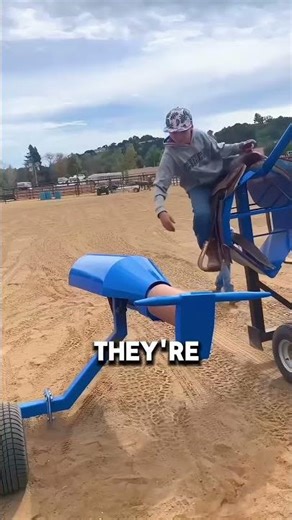 How Young Cowboys Train for Bull Wrestling 🤠🐂