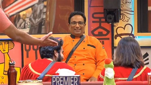 BBT TELUGU PULSE on Instagram: "✨ Vah Chef's Royal Praise for Rithu! 👑 Celebrity Chef Sanjay Thumma, famously known as Vah Chef, delivers a powerful and heartwarming moment to Rithu Chowdary inside the Bigg Boss Telugu Season 9 house. Dressed in his signature orange chef's coat, Vah Chef calls Rithu the "Princess in the House" and showers her with genuine appreciation. He commends her strong performance, emphasizing, "You're doing great!" and acknowledges her incredible game strategy. The most 