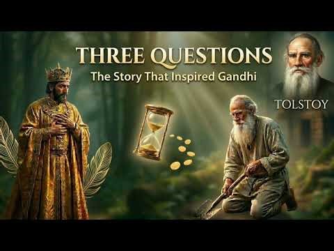 Three Questions by Leo Tolstoy | The Story That Inspired Mahatma Gandhi