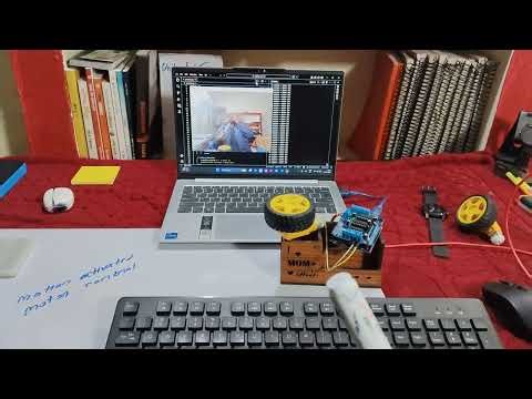 Smart Automatic Door Using Motion Detection 🚪🤖 | OpenCV + Arduino Motor Control