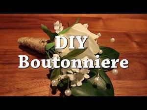DIY: Make Your Own Boutonniere for Homecoming