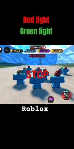 Red light Green light in Roblox #roblox #viral