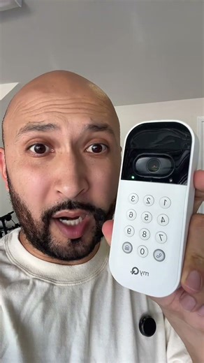 This Garage Door Video Keypad so easy to set up and I can access it from my phone directly Smart