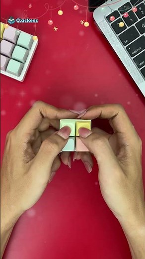 Keyboard Fidget ASMR — Satisfying clicky typing sounds