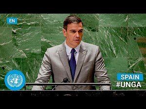 🇪🇸 Spain - President Addresses United Nations General Debate, 76th Session (English) | #UNGA
