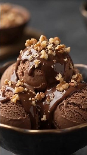 Chocolate Ice Cream Recipe 🍫🍨 | Creamy & Rich Homemade Chocolate Ice Cream | Easy Dessert