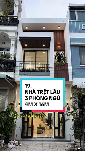 Thiết kế nhà 1 trệt 1 lầu đẹp và hiện đại