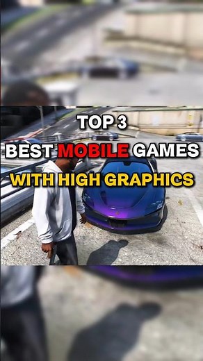 Top 3 Best Mobile Games With High Ghraphic Most Realistic Games Ever-#shorts #game #offlinegame