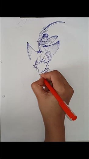 obito vs kakashi speed drawing #drawing #anime #kakashi #obito #naruto #uchiha #animedrawing #shorts