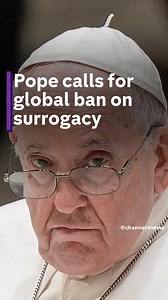 In a speech where he lists the threats to global peace and human dignity, the Pope has spoken about the “despicable” practise of surrogacy, alongside issues like the wars in Ukraine and Gaza #surrogacy #christianity #catholicism #thepope #fertility | Channel 4 News