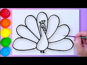 Comment dessiner un paon