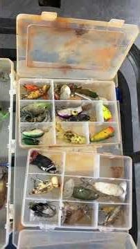 CHECKING MY OLD TACKLE BOX W/TD