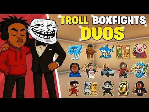 [🚨 SUPERPOWERS SHOWCASE 🚨] FORTNITE DUO TROLL BOX PVP 📦 2v2v2 BOX FIGHTS - MAP CODE: 9179-0991-9691