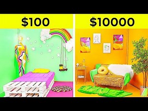 EPIC DOLL MAKEOVER👗|| DIY Hacks & Transformations by 123 GO! SCHOOL