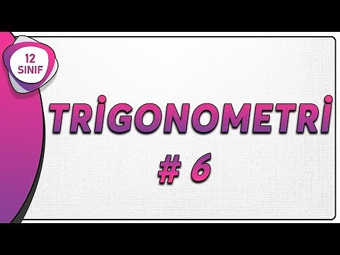 Trigonometri 6 | 12.Sınıf Matematik | AYT Matematik #12.sınıf #trigonometri