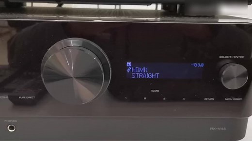 雅马哈功放RX-V4/6A 面板操作介绍