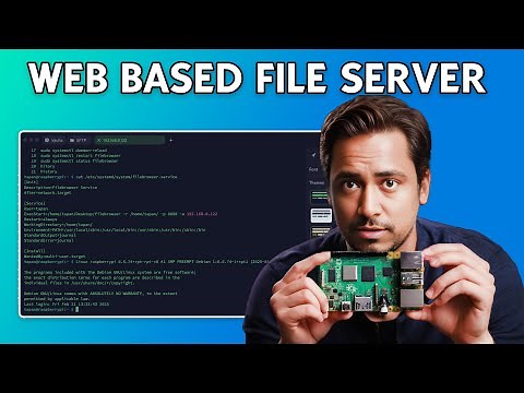 Create a POWERFUL Web File Server on Raspberry Pi with FileBrowser