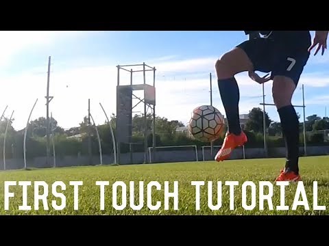 How To Control A Long Pass | First Touch Tutorial | Mastering The Perfect Touch