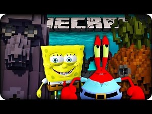 Minecraft - BIKINI BOTTOM ! -Spongebob SquarePants Mod Showcase