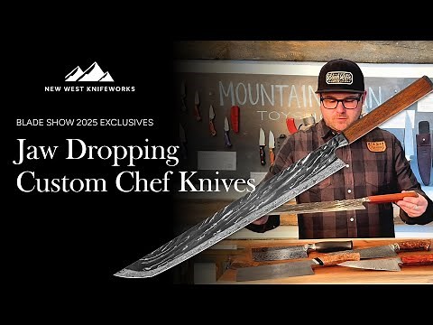 Blade Show 2025: Custom Chef Knife Haul | New West KnifeWorks