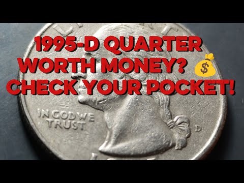 1995-D Quarter Error Coins Worth $2,000? Look for These! 🔎 #coinerrors #quarter #rarecoins #coin