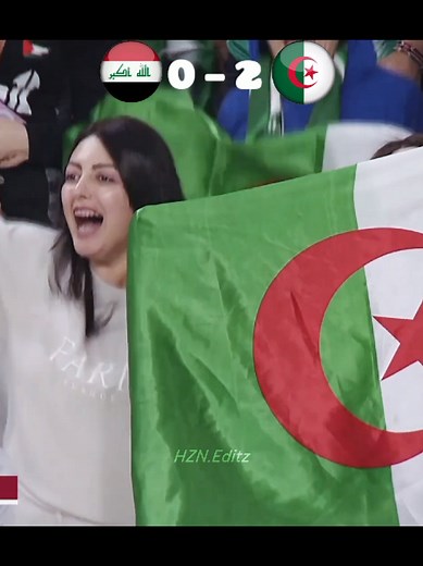 Algeria vs Iraq Football Match Highlights