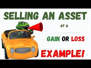 Gain or Loss on Sale of an Asset | Accounting How To | How to Pass Accounting Class