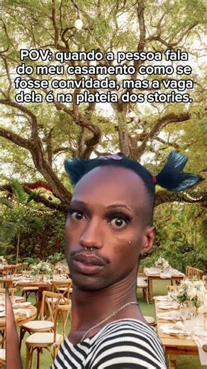 Aquela pessoa que jura que vai ser convidada! É cada uma 🤭 #casamento #noiva