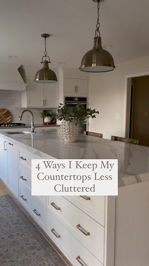 Kitchen Countertop Organization Tips: Declutter with These 4 Solutions
