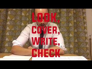 Look, Cover, Write, Check