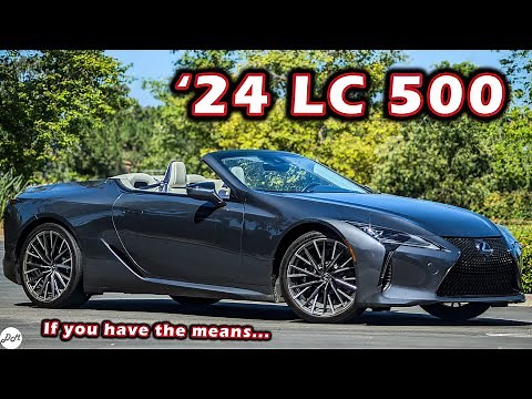 2024 Lexus LC 500 Convertible – DM Review | Test Drive