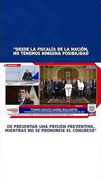 🔴🔵 Tomás Gálvez asserts that the Prosecutor's Office cannot file a pretrial detention order again...