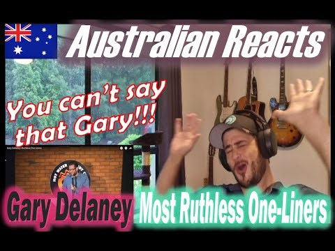 Gary Delaneys Most Ruthless One-Liners (Australian Reacts)