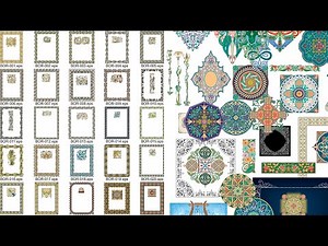 Photo Frames download | Frames Borders Corners | Vector Borders Shapes Corners Design | Png Frames