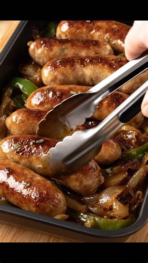 146K views · 592 reactions | SIMPLE SAUSAGE, PEPPERS, AND ONIONS MEAL...