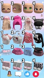 LINDOS E CUTE LOOKS ROBLOX 🥰 💕 Escolha os seus 😘 #roblox #robloxshorts #robloxedit #cute