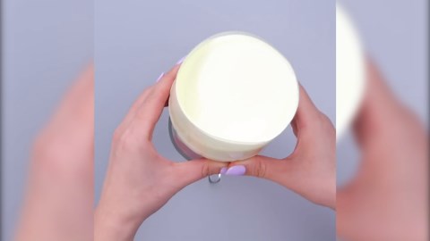 Layered chocolate heart and candy-coated cake