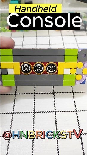 Building Lego Handheld Game Console from LEGO! #lego #toys #nintendo