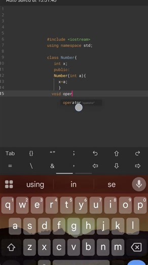 #shorts Binary operator overloading using the member function in c++. oops