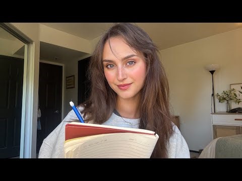 Lofi ASMR ~ Sketching Your Portrait (soft spoken, gum chewing, pencil sounds, personal attention)