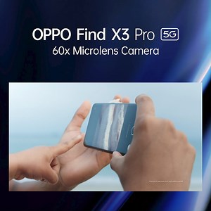 Still using a macro camera? A bulky zoom lens? Guess what, the OPPO Find X3 Pro 5G has a built-in microscope camera which zooms up to 60x. Designed so sleek and simple, yet so satisfying to use. #AwakenColour To purchase or to know more about the #OPPOFindX3Pro, visit: https://bit.ly/2The8KH. | OPPO