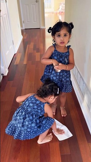 That one thing Tara loves to do 😂 #chaithratara #baby #funny y