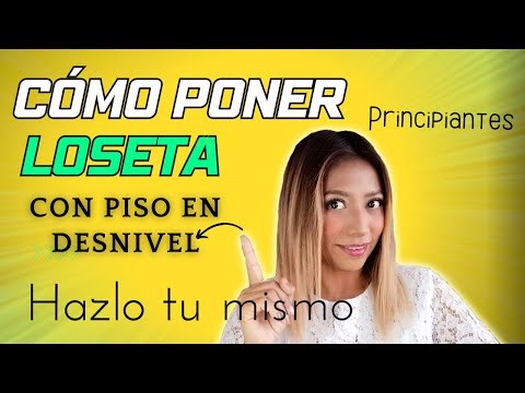 Cómo colocar loseta TU MISMO sin ser profesional // Hazlo tu mismo