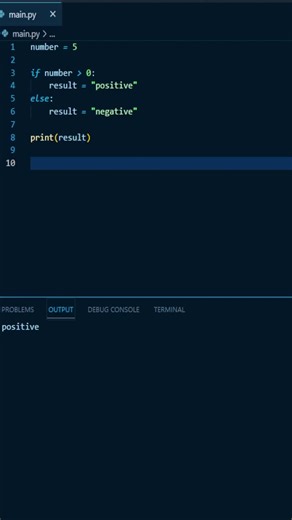 Ternary Operator in Pythonpython programming coding