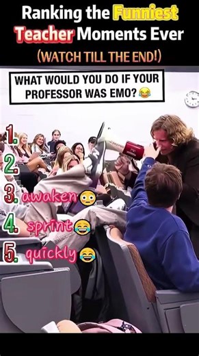 Ranking the FunniestTeacher Moments Ever #teacher#pov#shorts#humor#funny